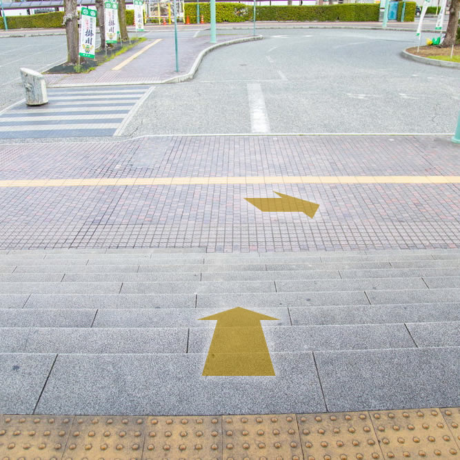 JR掛川駅の階段